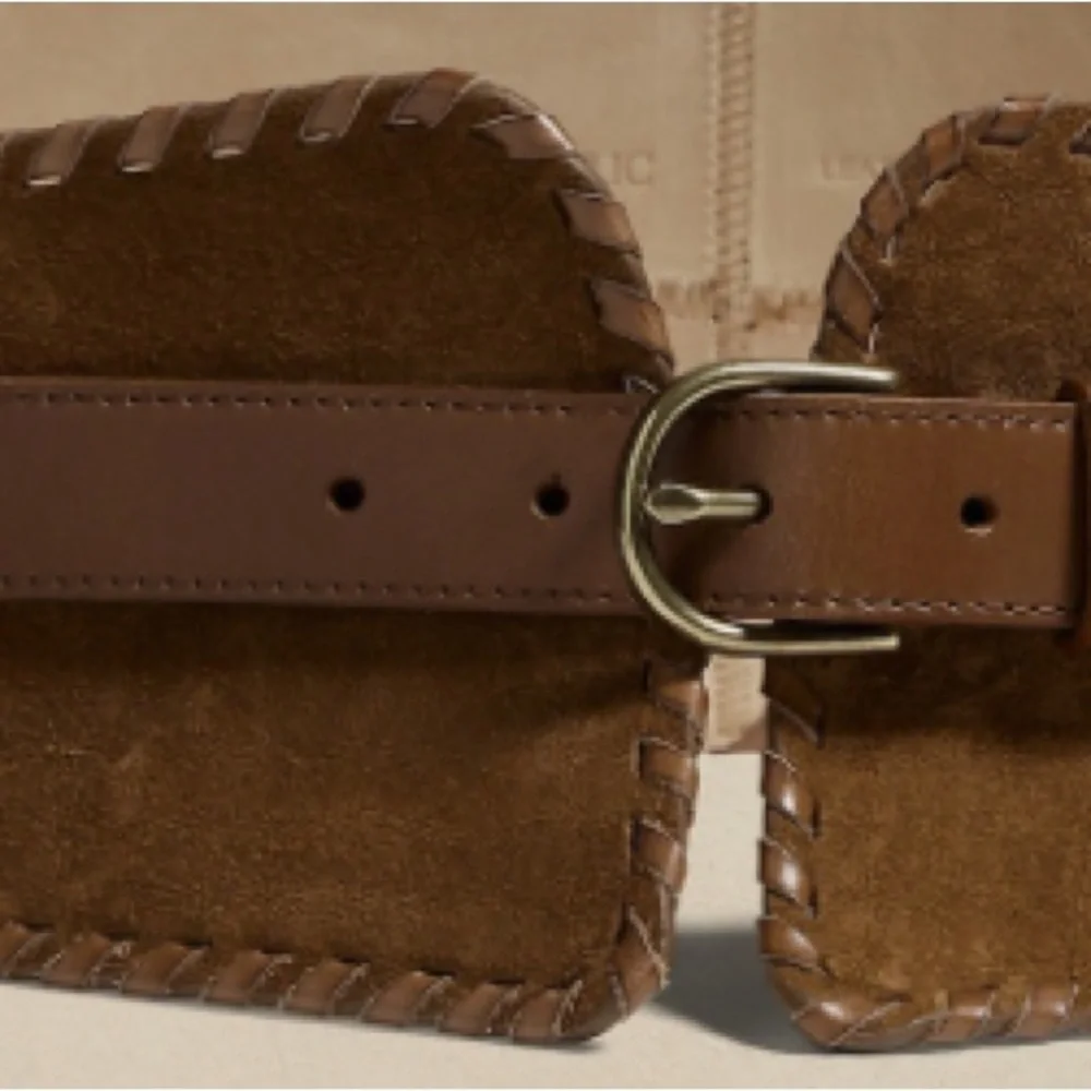 NWT BANANA REPUBLIC MARIYA WHIPSTITCH CORSET BELT - Picture 3 of 5